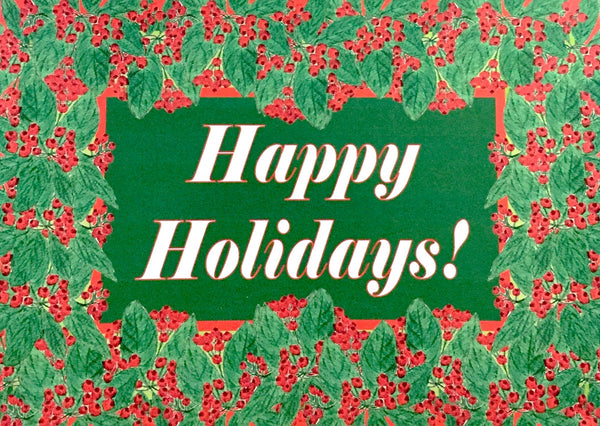 Holiday Cards - Red Berries