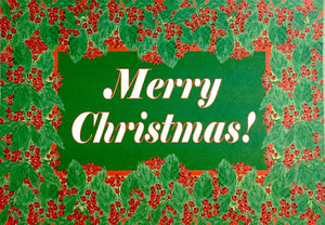 Holiday Cards - Red Berries